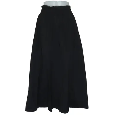 Maxi skirt (Black) from Hallhuber Cotton, Elastane, Polyamide