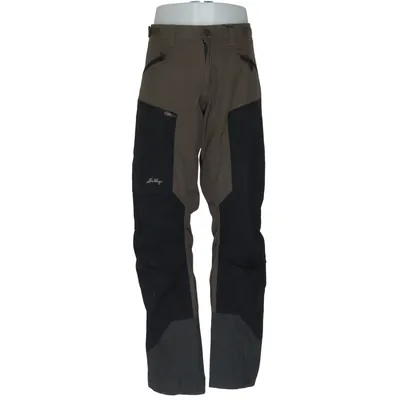 Friluftsbyxor (Svart, Brun) från Lundhags Bomull, Polyamid, Polyester, Polyuretan