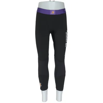 Collants de sport (Noir, Violet) de Decathlon Élasthane, Polyamide, Polyester
