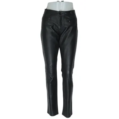 Leather pants (Black) from Sara Kelly by Ellos Leather, Polyester
