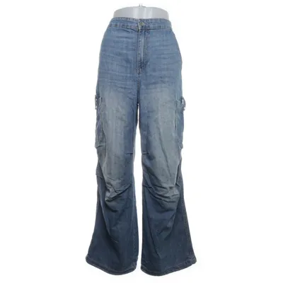 Cargobyxor (Blå) från Divided by H&M Bomull, Polyester