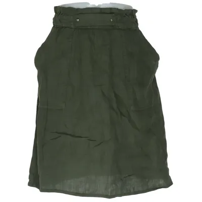 Skirt (Green) from Zara Basic Collection Linen
