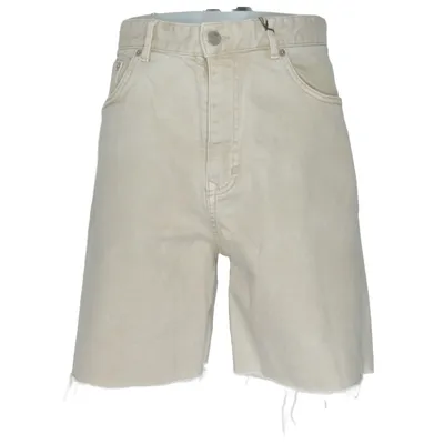 Denim shorts (Beige) van Pull & Bear Katoen, Elastaan
