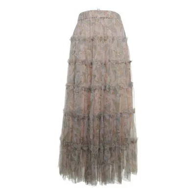 Maxi nederdel (Pink, Flerfarvet) fra Zimmermann Metallfiber, Silke, Viscose