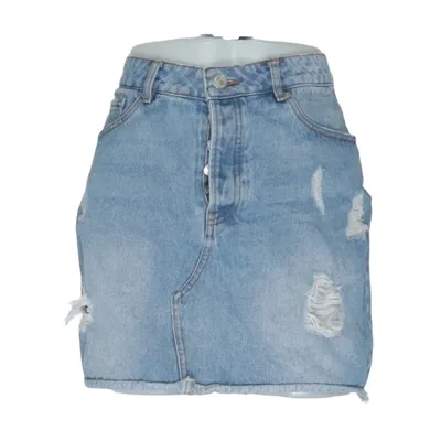 Jeanskjol (Blå) från Bik Bok Bomull