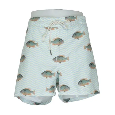 Badshorts (Blå, Flerfärgad) från Oas Polyester