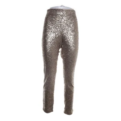 Broek (Goud) van H&M Polyester, Polyamide
