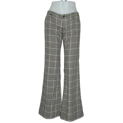 Broek (Grijs, Wit, Zwart) van Freeman Porter Acryl, Polyester, Wol