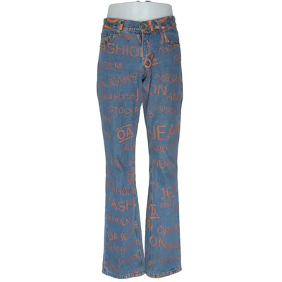 Jean (Bleu, Orange) de Örjan Andersson Coton