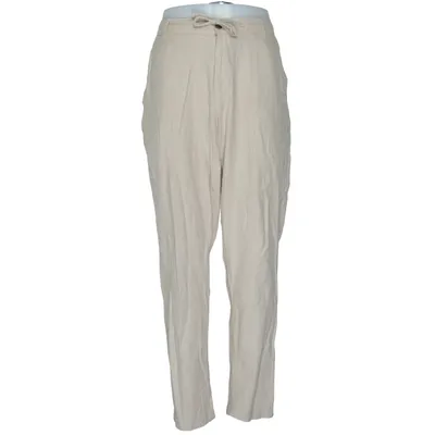 Bukser (Beige) fra Selected Homme Bomuld, Elastan, Linned