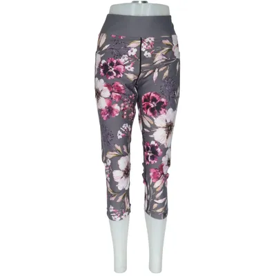 Træningsleggings (Grå, Flerfarvet) fra Maya Freya Elastan, Polyester