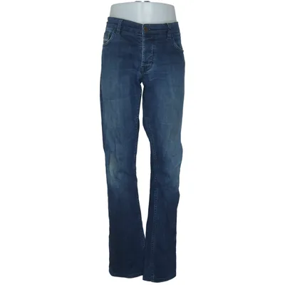 Spijkerbroek (Blauw) van Father & Sons Katoen, Elastaan