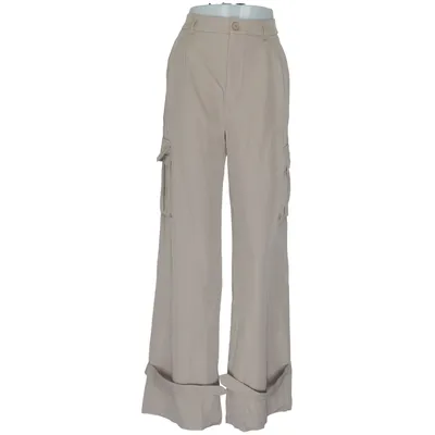 Cargo broek (Beige) van Luc.ce Polyester