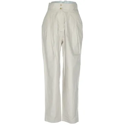 Pants (Beige) from Mark Kenly Dominotan Cotton
