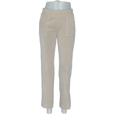 Mjukisbyxor (Beige) från Juicy Couture Elastan, Polyester