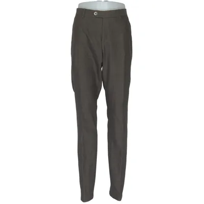 Kostymbyxor (Brun) från Bertoni Elastan, Polyester, Ull