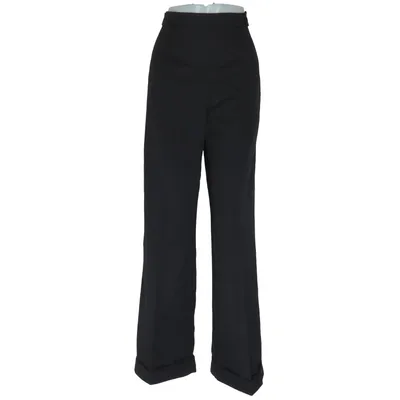 Palazzo broek (Zwart) van Banned Elastaan, Polyester, Viscose