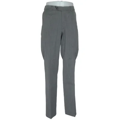 Pantalon de costume (Gris) de Stretch Comfort Élasthane, Polyester, Laine
