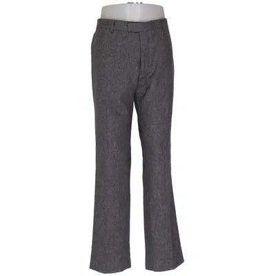 Kostymbyxor (Grå) från Dobell Polyester, Ull