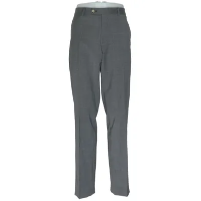 Pantalon de costume (Bleu, Blanc) de Ströms Élasthane, Polyester, Laine