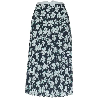 Rock (Blau, Weiß, Grün) von VA Milano Polyester