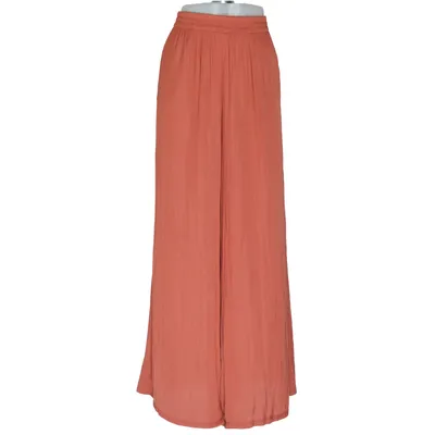 Palazzo broek (Oranje) van Zara Polyester