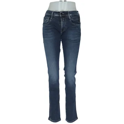 Spijkerbroek (Blauw) van Replay Katoen, Elastaan, Polyester
