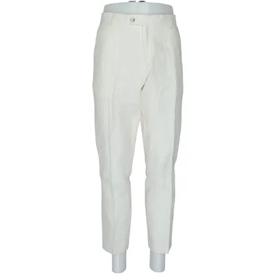 Chinos (Beige) från John Henric Bomull, Elastan, Linne, Polyester