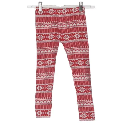Leggings (Röd, Vit) från Joe Fresh Bomull, Elastan