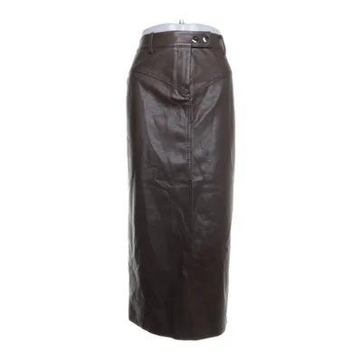 Maxi nederdel (Brun) fra NA-KD Polyurethan, Viscose