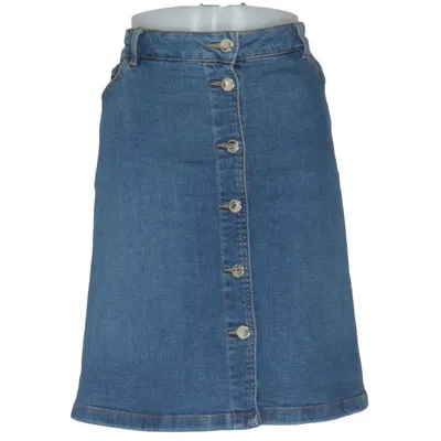Jeanskjol (Blå) från Holly & Whyte by Lindex Bomull, Elastan