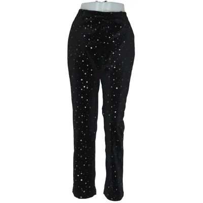 Broek (Zwart, Goud) van Loavies Elastaan, Polyester