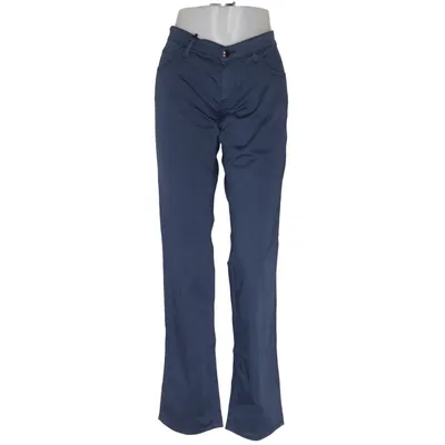 Chinos (Blauw) van Fay Katoen, Elastaan