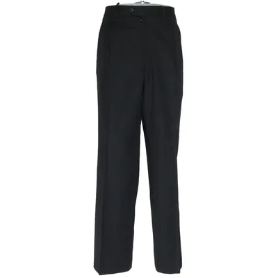 Suit pants (Black) from Zignone Viscose, Wool
