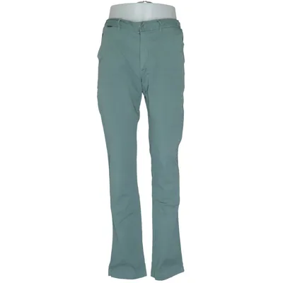 Chinos (Green) from Mr Marvis Cotton, Elastane