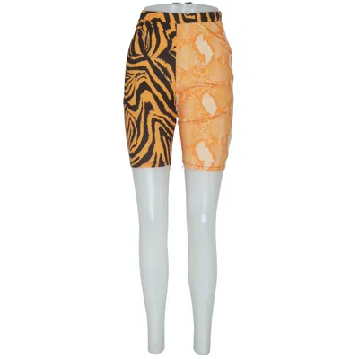 Hotpants (Orange, Black, Multicolored) from Missguided Elastane, Polyester