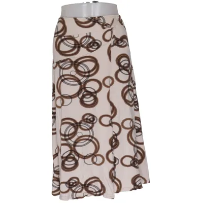 Maxirock (Beige, Braun, Schwarz) von ClaMal Elasthan, Viskose