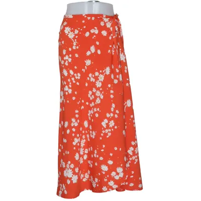 Maxi nederdel (Orange, Hvid, Flerfarvet) fra Lindex Polyester