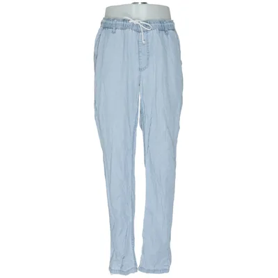 Pantalon (Bleu) de John Baner Coton, Lin, Lyocell
