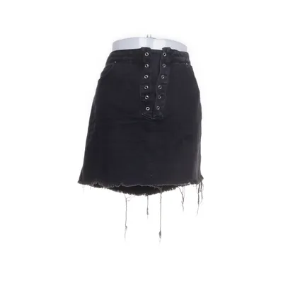 Denim skirt (Black) from Zuiki