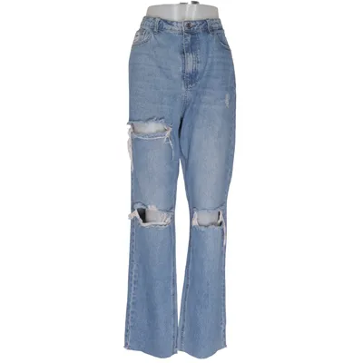 Jean (Bleu) de Missguided Coton, Polyester