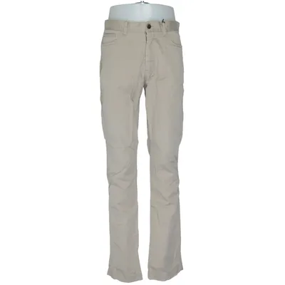 Chinos (Beige) from Riley Cotton, Elastane, Leather, Polyester
