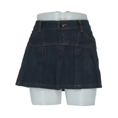 Denim skirt (Blue) from Libellula Rossa Cotton, Elastane