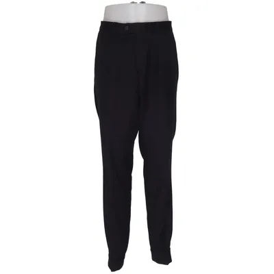 Kostuumbroek (Zwart) van Reda Viscose, Wol