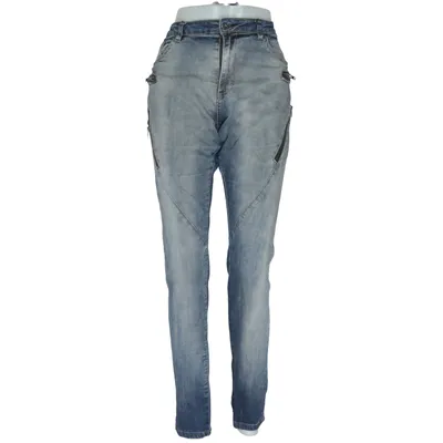 Jeans (Blue) from Place du Jour Cotton, Elastane