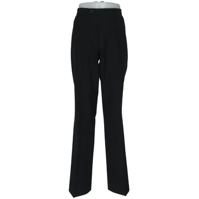 Kostuumbroek (Zwart) van Steel Elastaan, Polyester, Wol