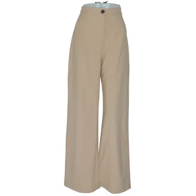 Palazzobyxor (Beige) från Bershka Elastan, Polyester, Viskos