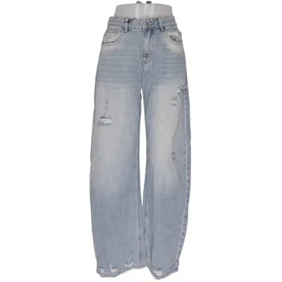 Jeans (Blå) från Pari Pari Bomull, Elastan