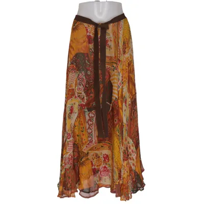 Maxi skirt (Yellow, Brown, Multicolored) from Roccobarocco Silk