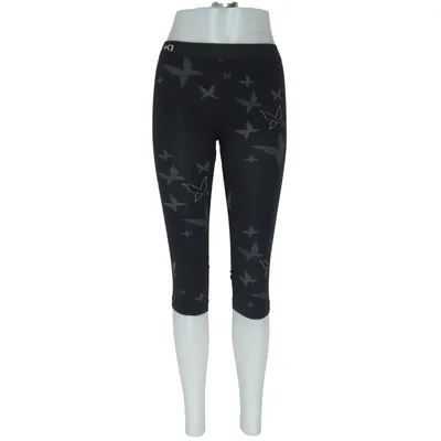 Sportleggings (Zwart) van Kari Traa Elastaan, Polyamide